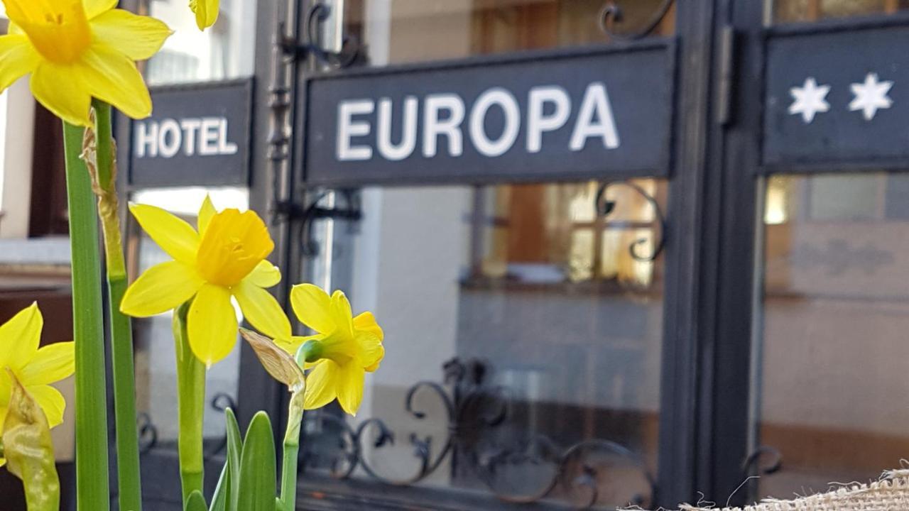 Hotel Europa Saas Fee Exterior foto